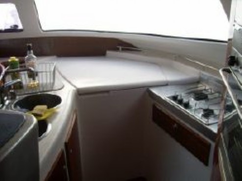 Used Sail Catamaran for Sale 2003 Bahia 46 Layout & Accommodations